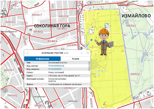 публичная карта Московской области